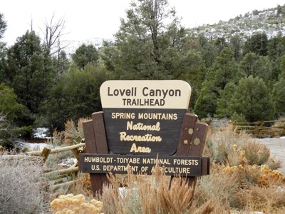 Lovell Canyon